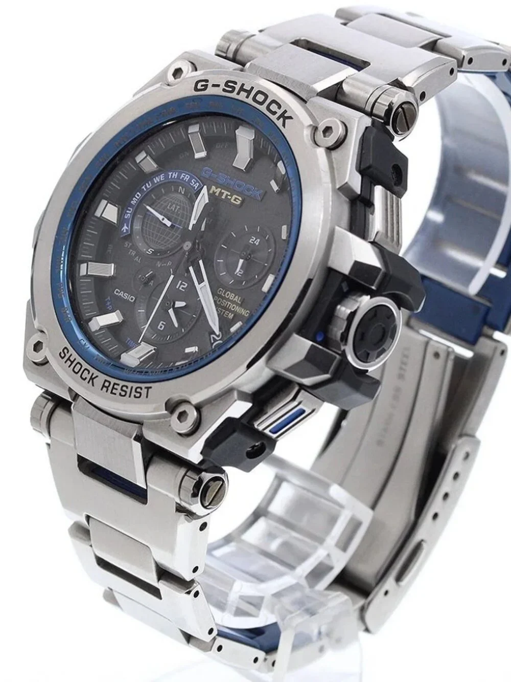 CASIO G shock MTG-G1000D-1A2JF GPS black Dial Solar Powered Radio Men's_967132